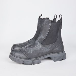 Ganni Recycled Rubber City Boot